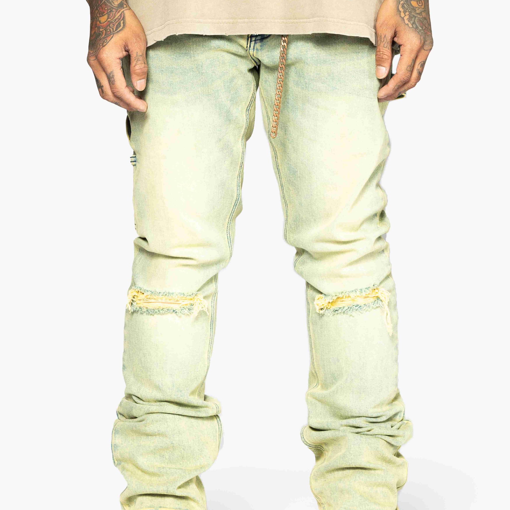 SAHARA Stacked Jeans